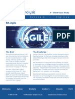 Case Study BA Agile 2