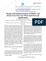 Design and Implementation of Sepic Andboost Converters For Wind and Fuel Cellapplications