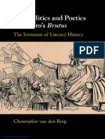 The Politics and Poetics of Cicero S I Brutus I