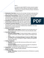 Design Calculation WWTP 1