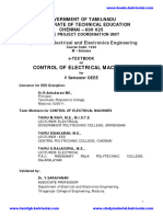 Eee Polytechnic Engineering-Control of Electrical Machines Semester 5 Text Books