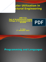 ARE - 510 - 6 - Programming and Languages