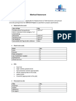 Paving Method Statement