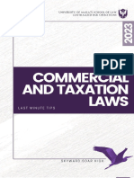 2023 UMAK LMT Commecial and Taxation Law