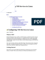 Configuring NIS Services in Linux