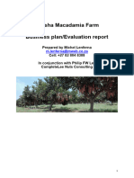 Macadamia Agribusiness Business Plan