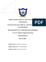 Final Internship Report Asnaku Yinebeb PDF