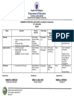 KINDER LAC Plan For September