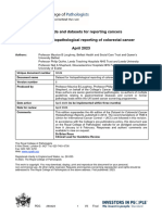 Histopathological Reporting of Colorectal