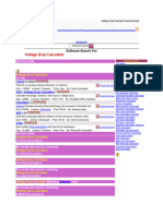 Voltage Drop Calculator: Software Search For