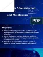 IT141 System Administration and Maintenance Subject Chapter1