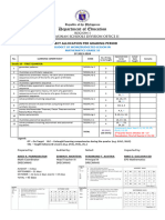 BOW - Budgeted Lesson - G10 Math - SY 2023 2024 - 1st QTR