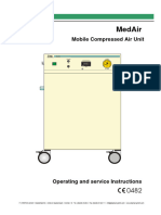 Stephan MedAir Mobile Compressed Air Unit Operating and Service Instructions