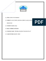 Tort of Conversion