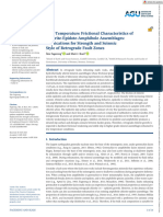 2020 - Fagereng, Ikari - Low-Temperature Frictional Characteristics of Chlorite-Epidote-Amphibole Assemblages Implications For Strength and