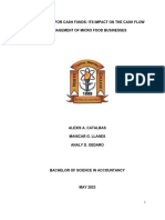 Accounting For Cash Funds Final Thesis 3 Repaired