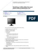 Spesifikasi Monitor Lenovo L1951p