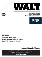 Dewalt Polesaw Manual