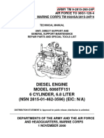 MEP806B MEP816B Engine Parts Manual TM 9 2815 260 24P