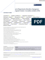 BJOG - 2023 - Kavi - Aspirin Delays The Onset of Hypertensive Disorders of Pregnancy Among Nulliparous Pregnant Women A