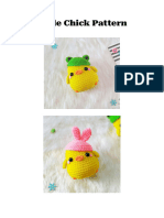 Baby Chick 2 in 1 Crochet Pattern