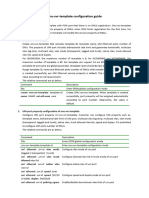 ONU Service Template Configuration Guide