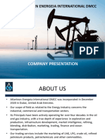 Atlantean Energeia International DMCC Company Presentation 2023