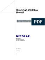 ReadyNAS 2100 Manual