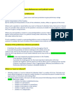 Preliminary References and Judicial Review