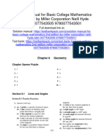 Basic College Mathematics 2nd Edition Miller Solutions Manual 1