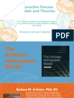 INTERACTIVE PROCESS MODELS AND THEORIES - Artinian - Conger - Erickson - Tomlin - Swain