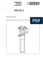 Sirona Orthophos XG3 User Guide