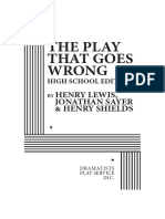 The Play That Goes Wrong: Henry Lewis, Jonathan Sayer & Henry Shields