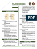 PhysioLec 5 Membrane Potentials - Action Potentials (Dr. Quilisadio)