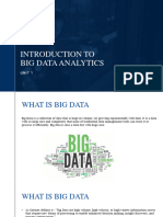 Big Data Analytics - Unit 1