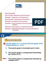 Function Operations and Composition of Functions