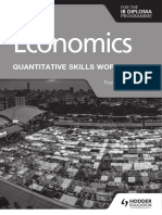 Quantitative Skills Workbook - Economics For The IB Diploma Sample Pages