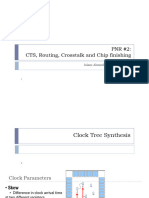 PnR-II-CTS Routing Chip Finishing