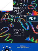 Product Design and Innovation