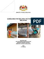 Guidelines For Malaria Vector Control in Malaysia Tahun 2022