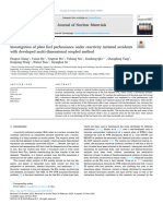 Investigation of Plate Fuel Performance Under Reactivity Initiated Accidents With Developed Multi-Dimensional Coupled Method