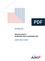 Private Equity Overview and Vulnerabilities L. Grillet Aubert en