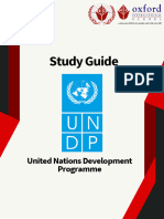 UNDP Study Guide