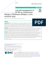 Factors Influencing Self-Management of Adults Living With HIV On Antiretroviral Therapy in Northwest Ethiopia: A Cross-Sectional Study