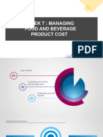 Chap 5 Monitoring Food Bev Costs