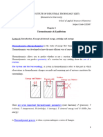 Thermodynamics Handout