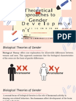 Theoretical Approaches On Gender Development