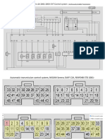 Serena 2003 Automatic Continuously Variable Transmission CVT Wiring Diagram & Voltages