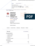 Allahabad University Top Affiliated Colleges 2023 With Courses & Fees