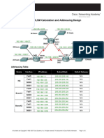 Subnetting Activity